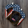 Bullmastiff  Americana Pot Holder Set