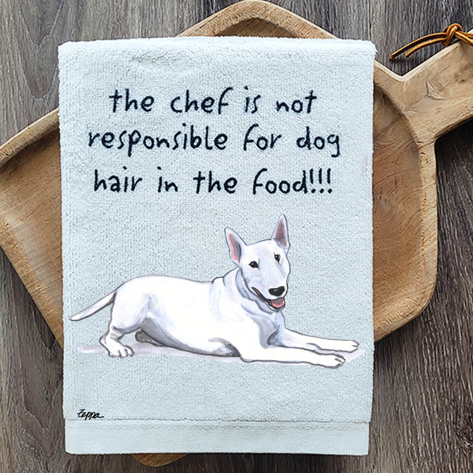 Bull Terrier Dish Towel