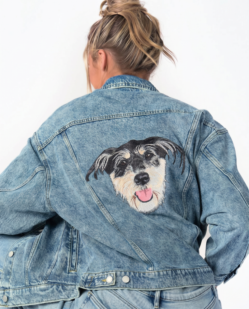 The Denim Jacket - Custom Embroidered