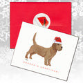 Basset Fauve de Bretagne Christmas Note Cards