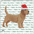 Basset Fauve de Bretagne "Happy Howlidays" Coaster