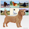 Basset Fauve de Bretagne Scenic Cutting Board