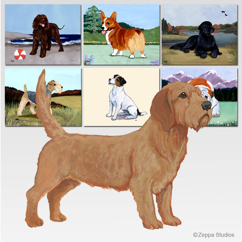 Basset Fauve de Bretagne Scenic Cutting Board