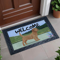 Basset Fauve de Bretagne Welcome Mat