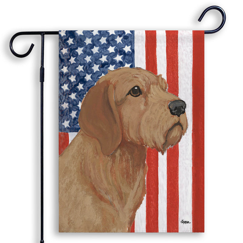 Basset Fauve de Bretagne Americana Garden Flag
