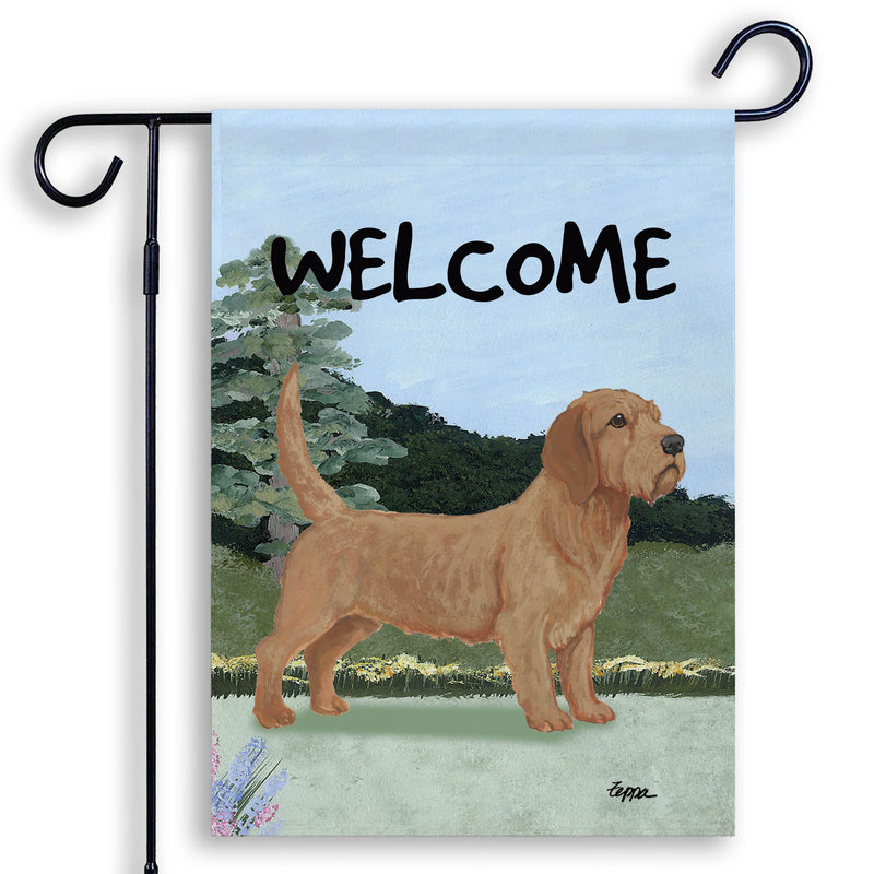 Basset Fauve de Bretagne Garden Flag