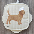 Basset Fauve de Bretagne Pot Holder Set