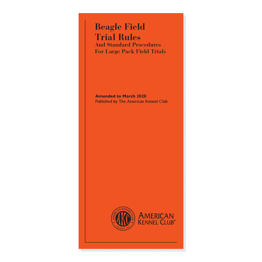 Akc beagle best sale field trial points