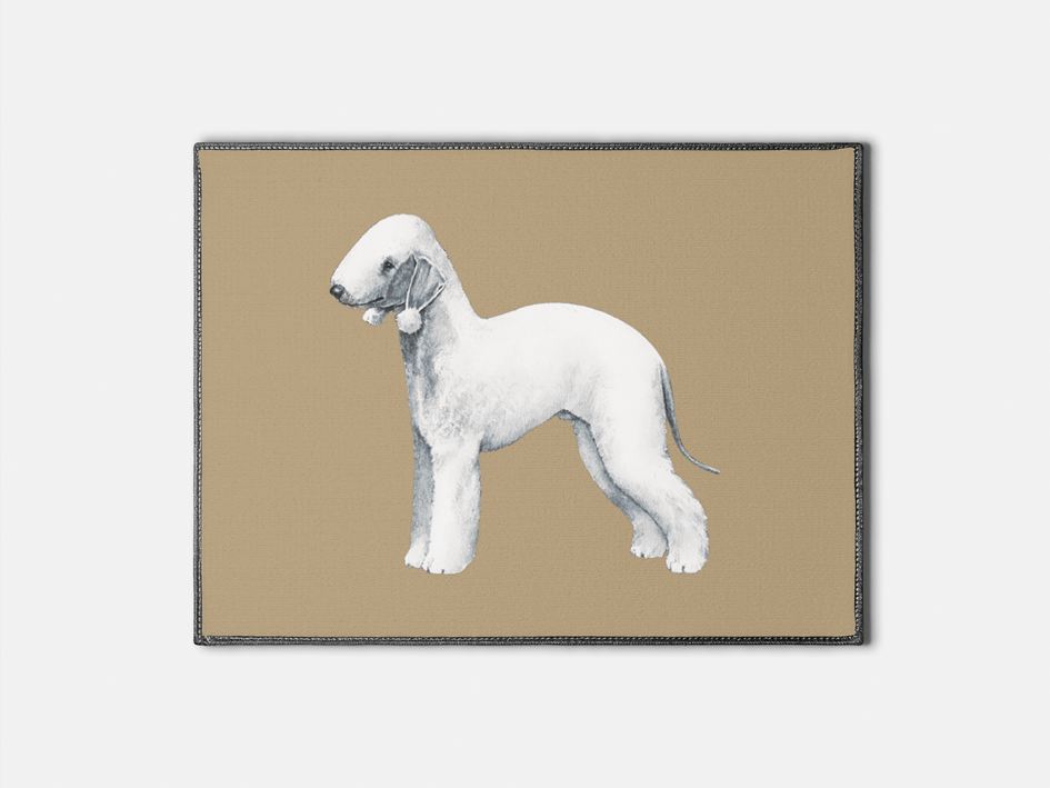 Bedlington Terrier Doormat