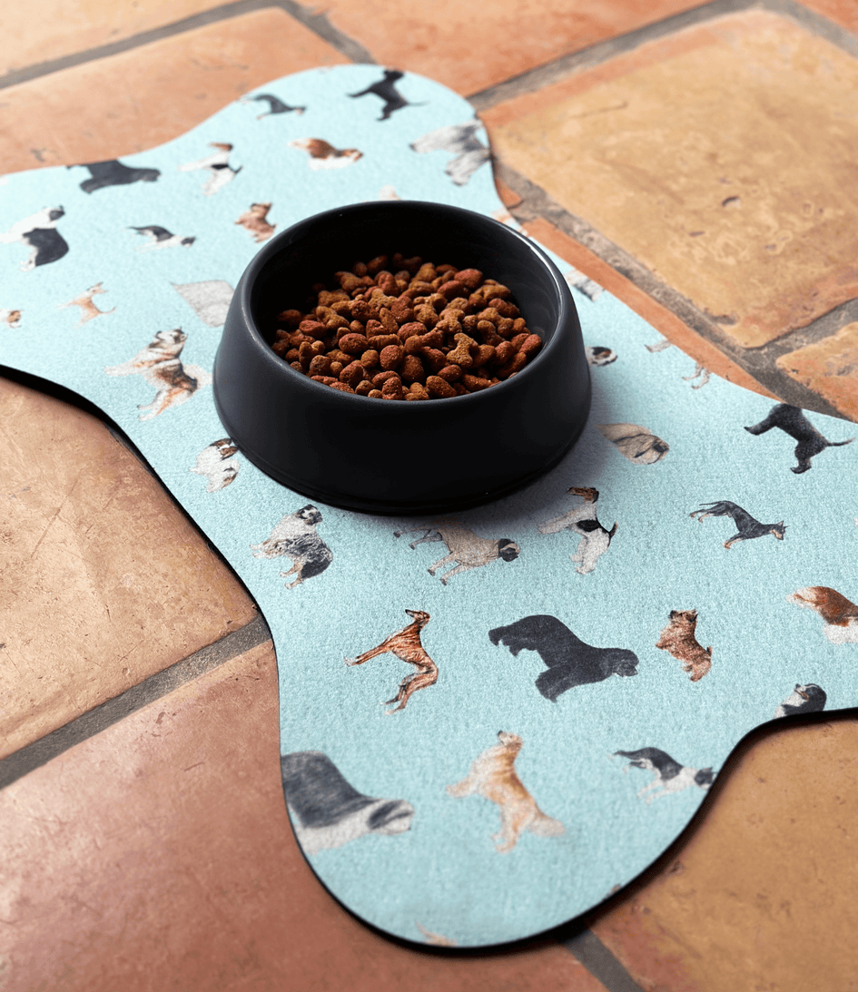 Kawaii Cats Pet Food Mat