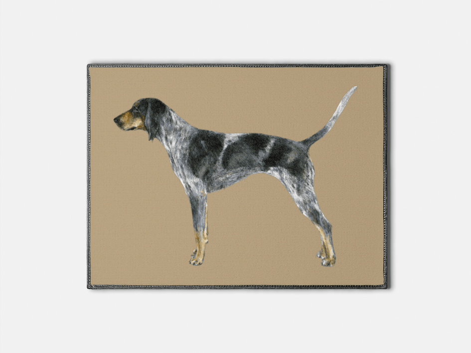 Bluetick Coonhound Doormat