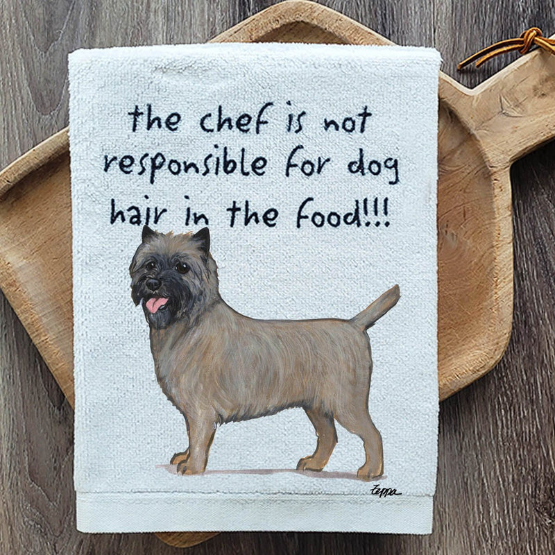 Cairn Terrier Dish Towel