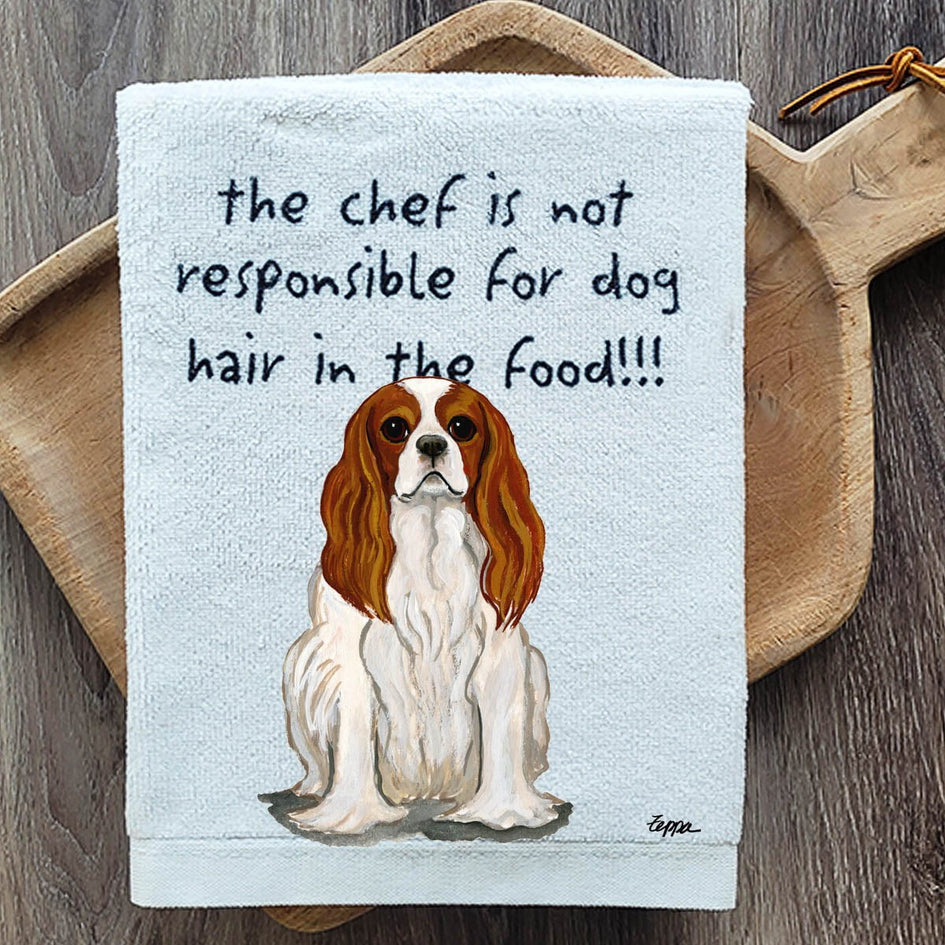 Cavalier King Charles Spaniel Dish Towel