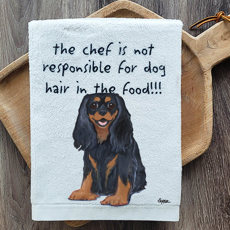 Cavalier King Charles Spaniel Dish Towel