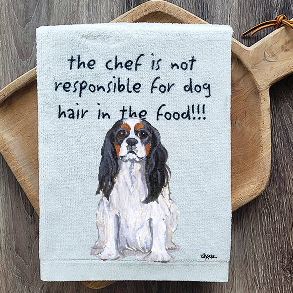 Cavalier King Charles Spaniel Dish Towel