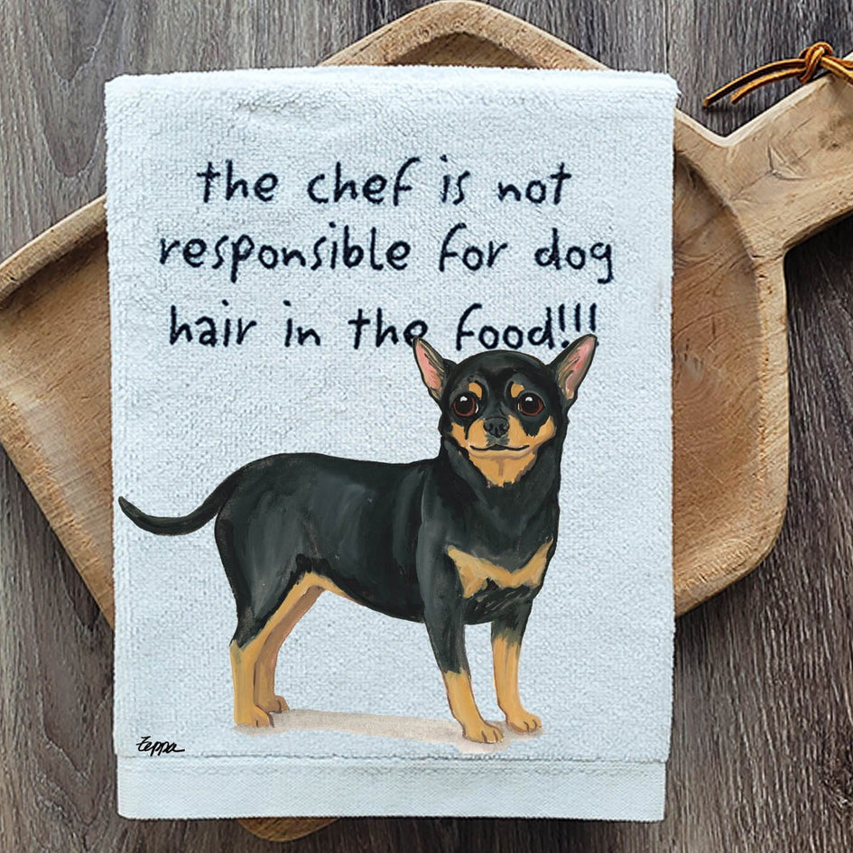 Chihuahua Dish Towel