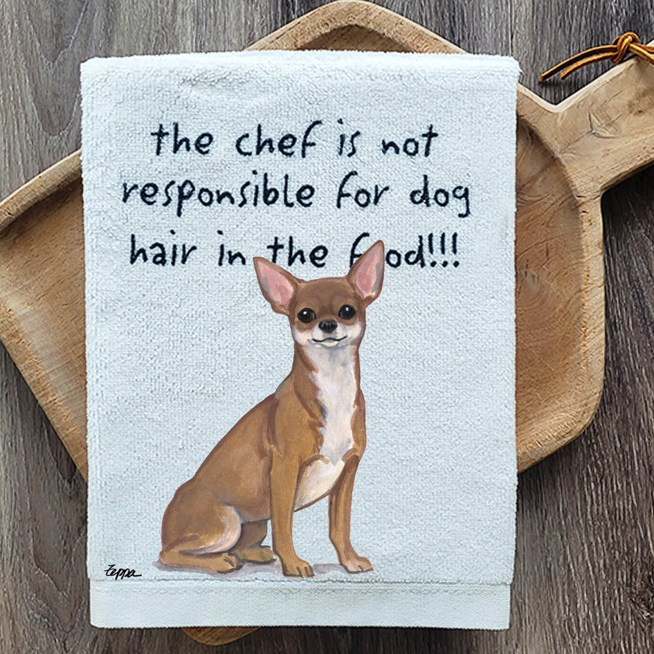 Chihuahua Dish Towel