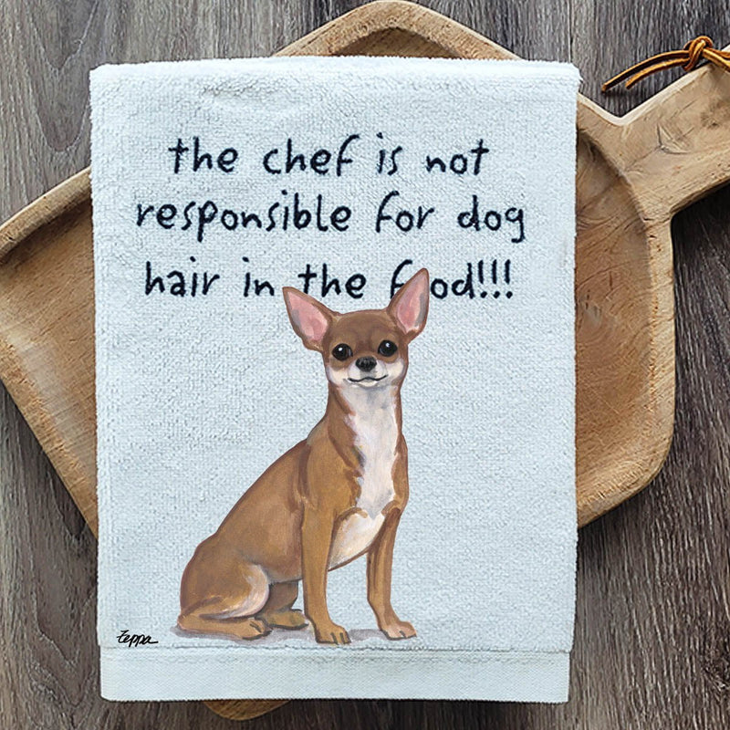 Chihuahua Dish Towel