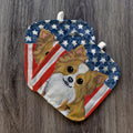 Chihuahua  Americana Pot Holder Set
