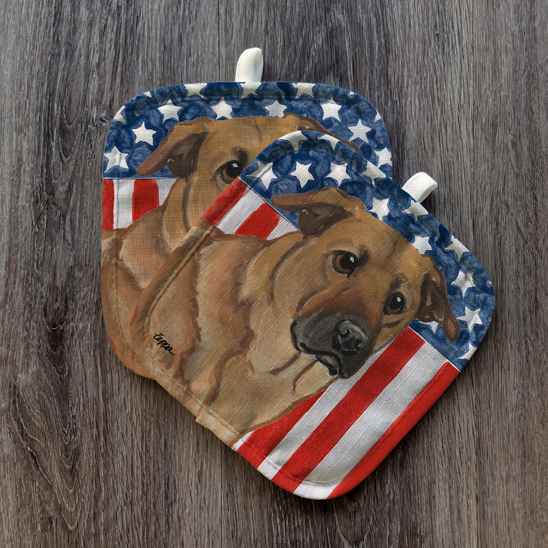 Chinook Americana Pot Holder Set