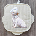 Clumber Spaniel  Pot Holder Set