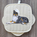 Collie  Pot Holder Set