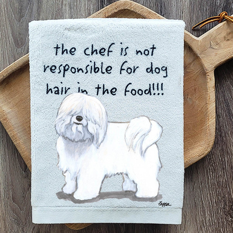 Coton de Tulear Dish Towel