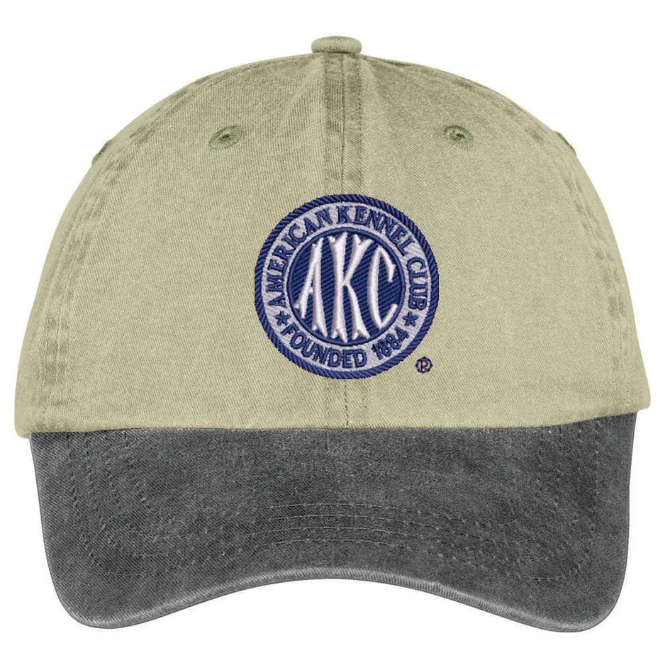 AKC Seal Embroidered Two Tone Baseball Cap
