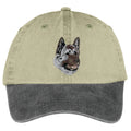 Akita  Embroidered Two Tone Baseball Cap