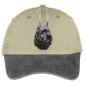 Bouvier des Flandres  Embroidered Two Tone Baseball Cap