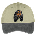 Cavalier King Charles Spaniel  Embroidered Two Tone Baseball Cap