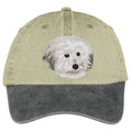 Coton de Tulear  Embroidered Two Tone Baseball Cap