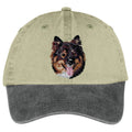 Finnish Lapphund  Embroidered Two Tone Baseball Cap