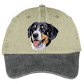 Greater Swiss Mountain Dog  Embroidered Two Tone Baseball Cap