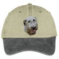 Irish Wolfhound  Embroidered Two Tone Baseball Cap