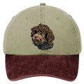 Lagotto Romagnolo  Embroidered Two Tone Baseball Cap