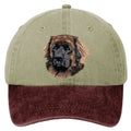 Leonberger  Embroidered Two Tone Baseball Cap