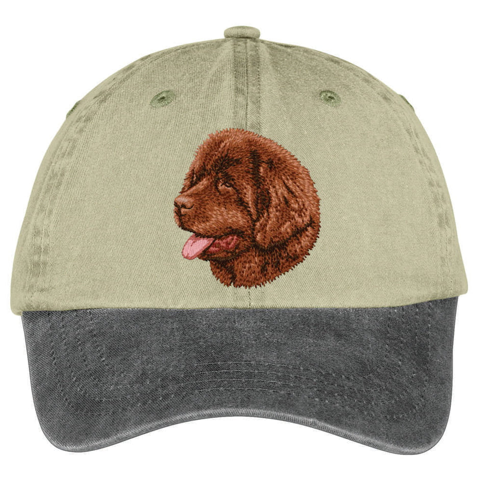 Newfoundland  Embroidered Two Tone Baseball Cap