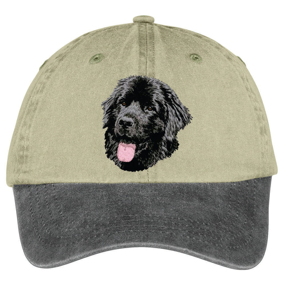 Newfoundland  Embroidered Two Tone Baseball Cap