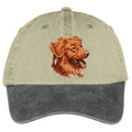 Nova Scotia Duck Tolling Retriever  Embroidered Two Tone Baseball Cap