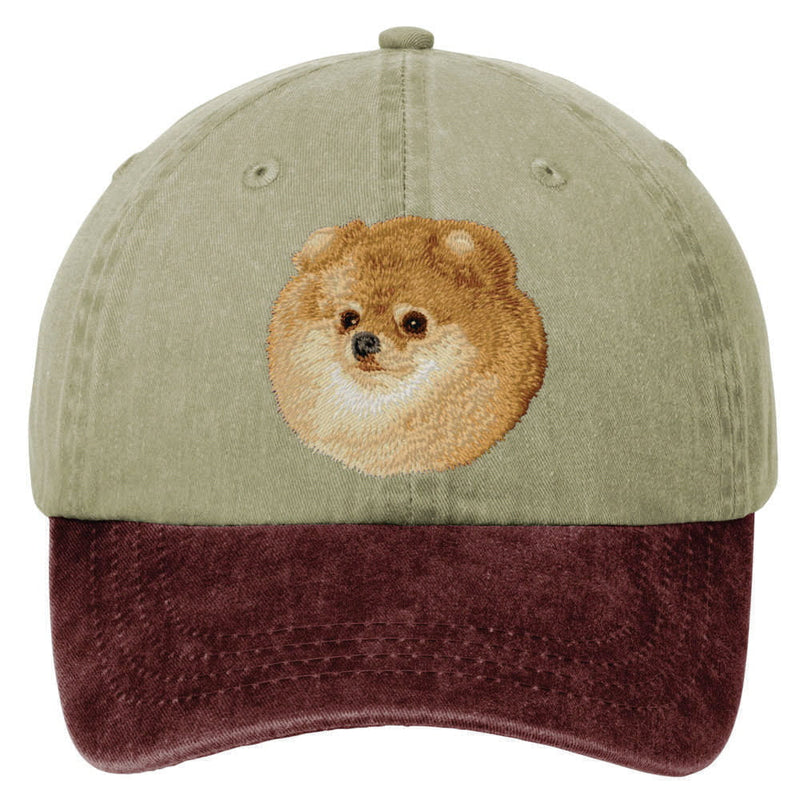Pomeranian  Embroidered Baseball Cap
