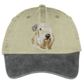 Soft Coated Wheaten Terrier  Embroidered Two Tone Baseball Cap