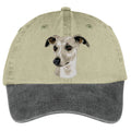 Whippet  Embroidered Two Tone Baseball Cap