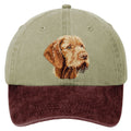 Wirehaired Vizsla  Embroidered Two Tone Baseball Cap