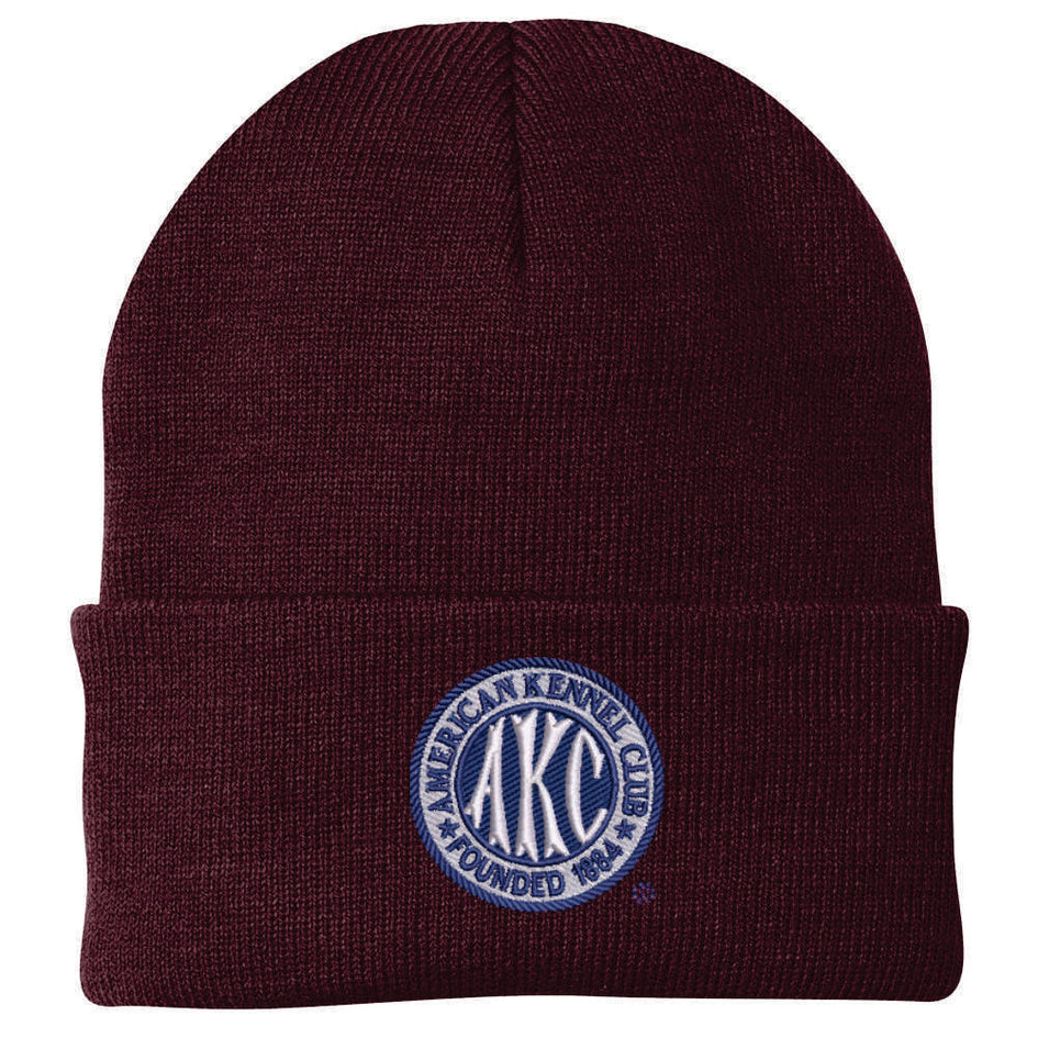 AKC Seal Embroidered Beanie