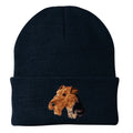 Airedale Terrier Embroidered Beanie