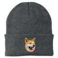 Akita Embroidered Beanie