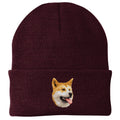 Akita Embroidered Beanie