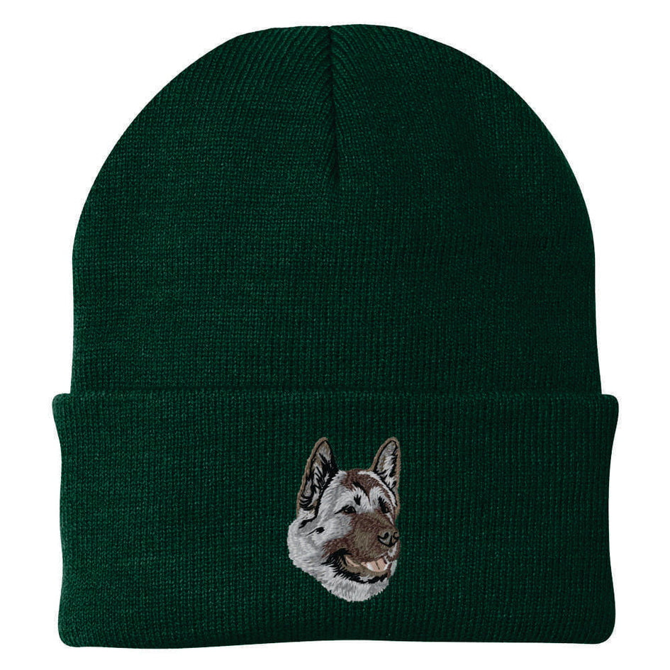 Akita Embroidered Beanie
