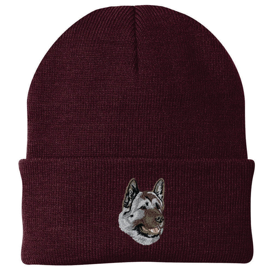 Akita Embroidered Beanie